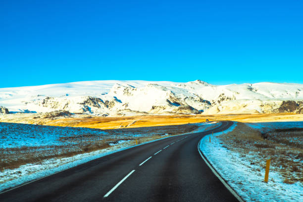 istock Route 1 or Ring Road (Hringvegur) of Iceland 987709330