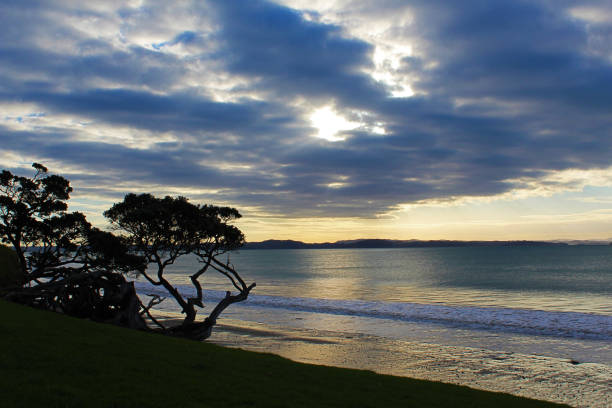 istock Stunning sunset in Whangaparaoa 987734910