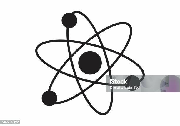 Atom Structure Illustration Stock Illustration - Download Image Now - Nuclear Energy, Atom, Nucleus