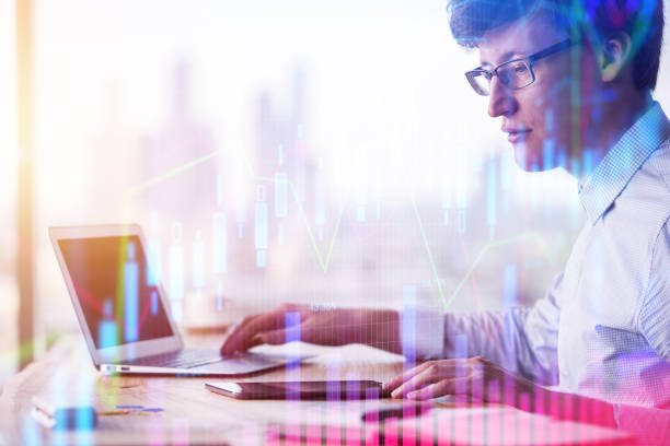 istock Financial growth and trade concept 987772506