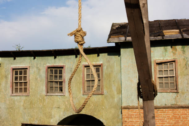 Loop on the gallows in the ancient city
