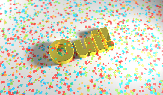 Oui Celebrated In Golden Text Stock Photo Download Image Now Oui Celebrated In Golden Text Stock Photo Download Image Now
