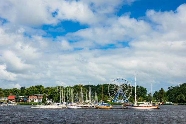 istock View over the river Warnow in Rostock, Germany 987796552