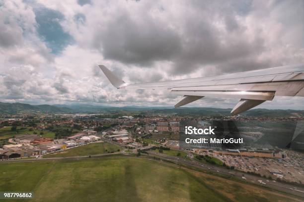 Airplane Wing Stock Photo - Download Image Now - Aerial View, Air Vehicle, Aircraft Wing