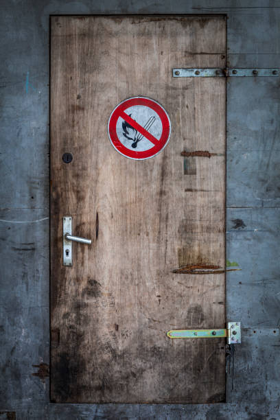 Parking Garage Door of A Building