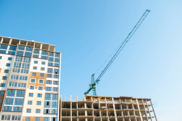 istock Multistore buildings in a big city. 987828262