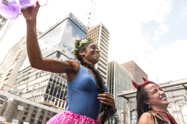 istock Friends Having Fun on a Carnaval Celebration in Brazil 987828694