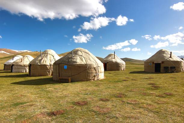 istock The ger camp in a large meadow at Ulaanbaatar , Mongolia 987877130