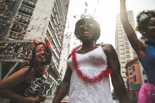 istock Friends Having Fun on a Carnaval Celebration in Brazil 987881156