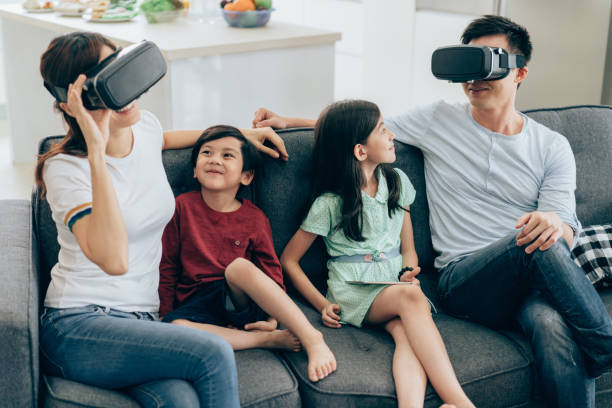istock Modern family entertainment 987892518