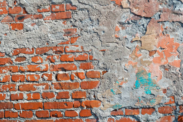 istock Texture of a wall from a red brick 987892790