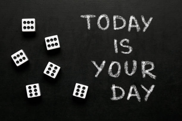 istock Dice and text,, Today is your day