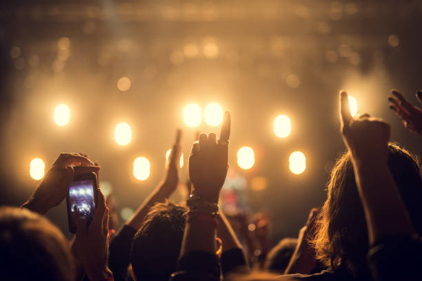 istock Happy festival crowd 987943940