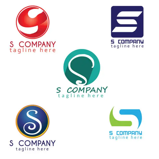 Vector illustration of S Logo design inspiration