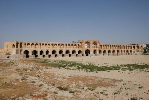 istock Historic Khaju Bridge in Isfahan, Iran 987977282