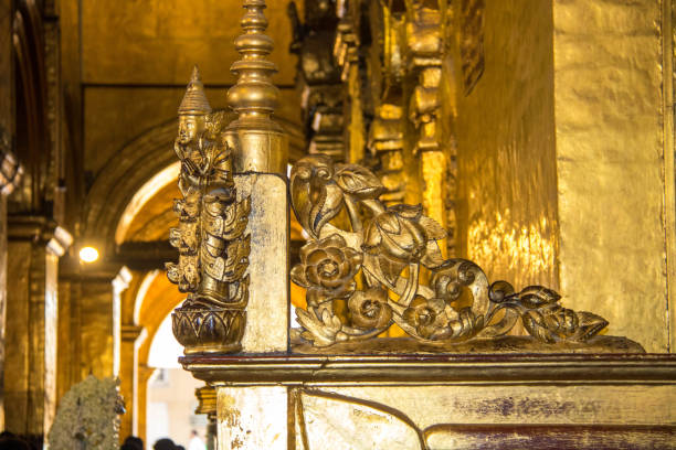 istock Myanmar: Mahamuni Buddha Temple in Mandalay 988002214