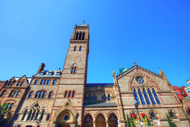 istock Boston church on Copley Square 988035560