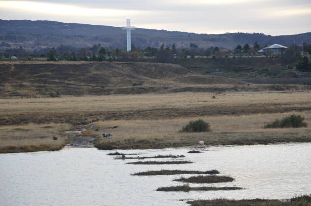 istock Three Wetland Bridges, Punta Arenas. 988054402