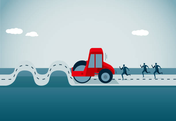 new life commercial illustrator flattening stock illustrations