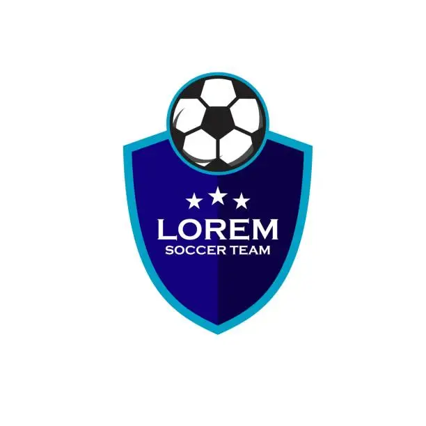 Vector illustration of Soccer Team icon Vector Template Design