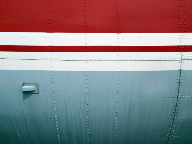 istock Aviation textures plating of aircraft and helicopter rivets 988138836