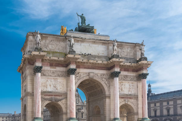 istock Paris, France, the Arc de Triomphe du Carrousel 988152614