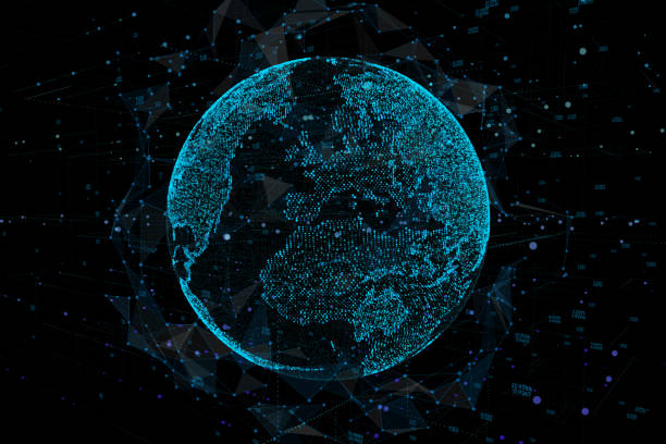 istock Earth, representing global network connection, international meaning. 3d illustration. 988178506