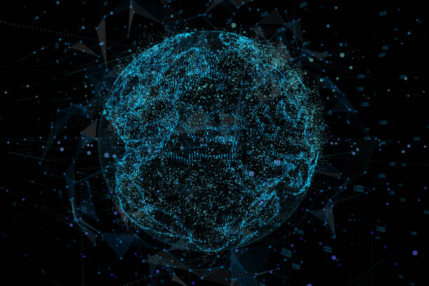 istock Earth, representing global network connection, international meaning. 3d illustration. 988178734