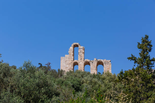 istock Historical building details Athens, greece 988193574