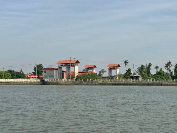 istock Beautiful view from boat transportation 988201386