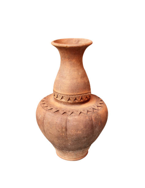 istock Old antique Jug on white background 988229364