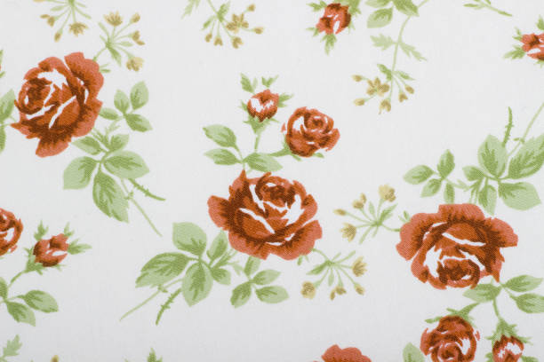 istock vintage style of tapestry flowers fabric pattern background 988232470