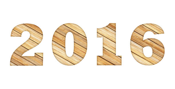 istock new 2016 year from wood. isolated on white background 988232950