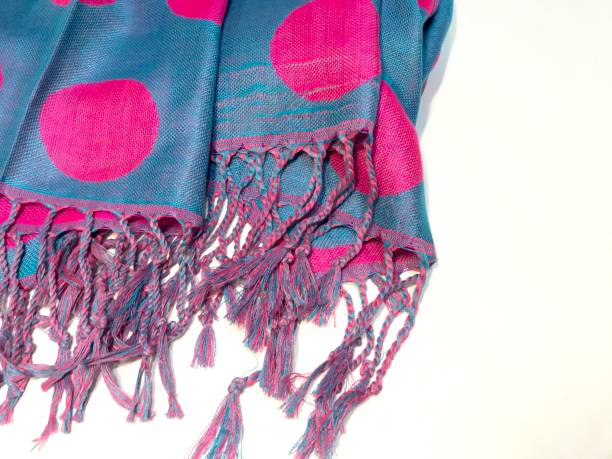 istock Polka dot pattern scarf made from cotton 988240172