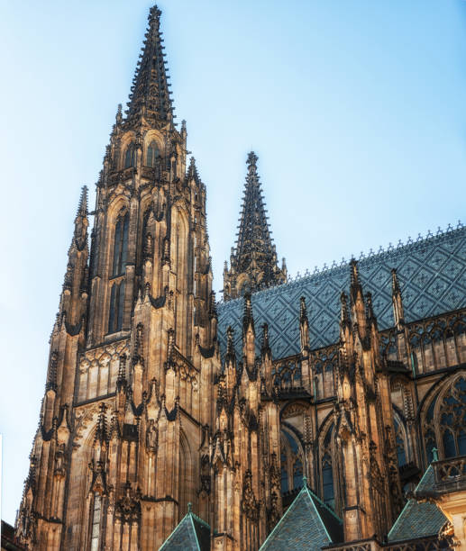 istock St. Vitus Cathedral in Prague Castle, Czech Republic 988276062