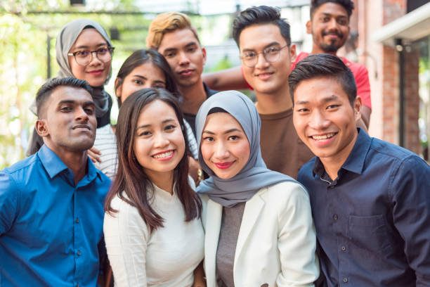 istock Group of Asian friends 988290392