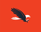 istock flying eagle symbol 988345710