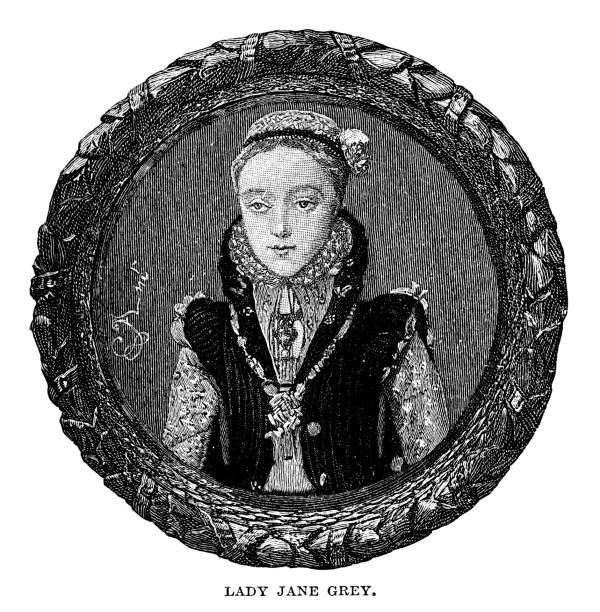 Lady Jane Grey Lady Jane Grey - Scanned 1884 Engraving lady jane grey stock illustrations