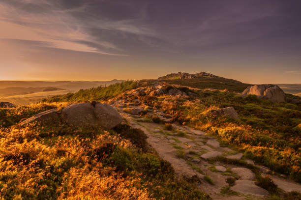 istock Sunset on The Roaches in the Peak District National Park 988396370