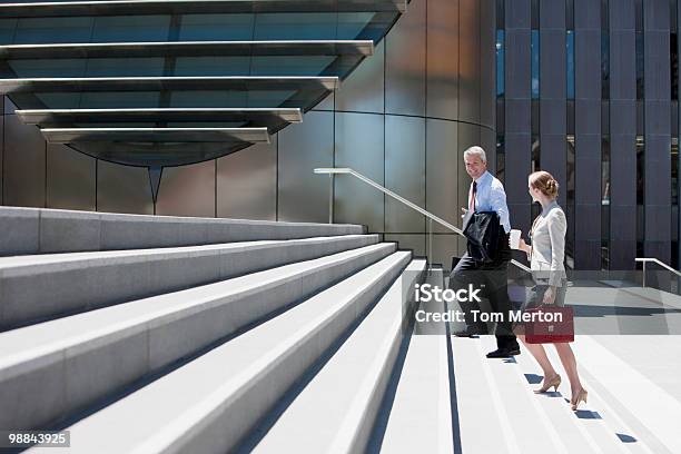 비즈니스 걷기 바라요 단계를 계단에 대한 스톡 사진 및 기타 이미지 - 계단, 걷기, 비즈니스