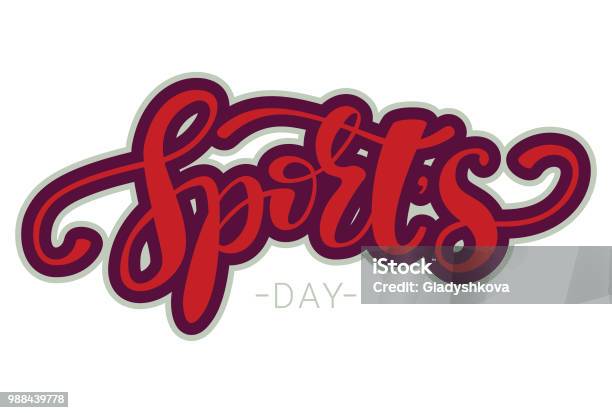 Sports Day Vector Illustration Stock Illustration - Download Image Now - Aquatic Sport, Cartoon, Competition