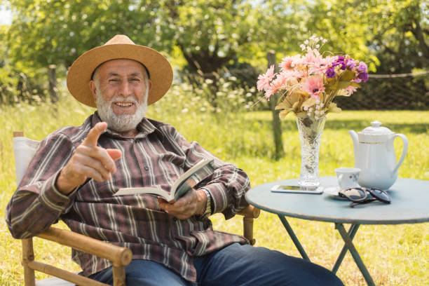 istock Senior Man at the Garden 988467332