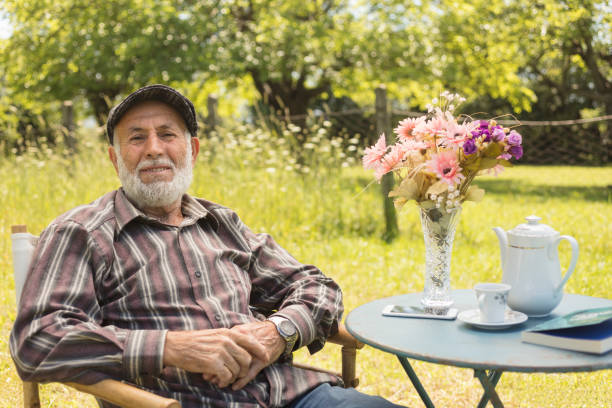 istock Senior Man at the Garden 988467346
