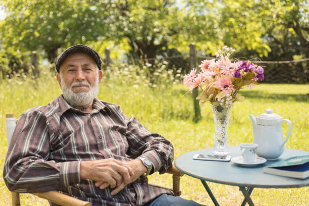 istock Senior Man at the Garden 988467398