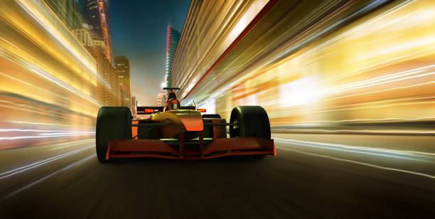 istock Sport racing car fast driving 988474728