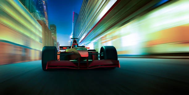 istock Sport racing car fast driving 988475324