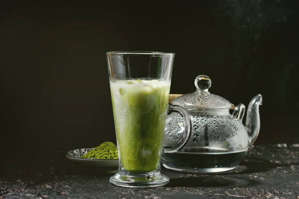 Matcha iced latte