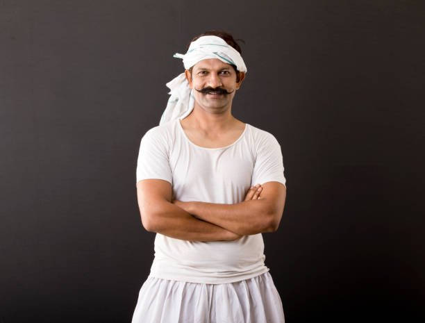 Portrait of Indian man