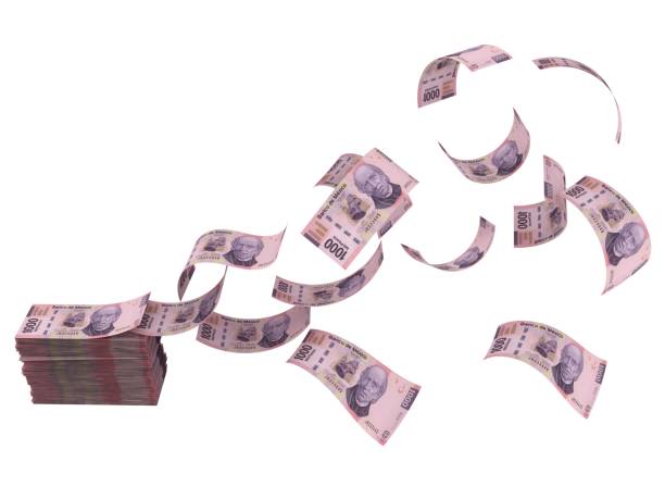 istock Mexican money peso falling finance crisis 988537452