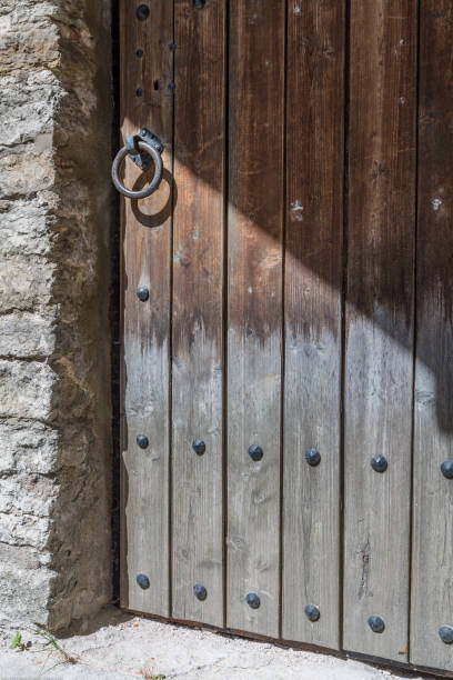 istock Old Door In Medieval Tallinn 988545830